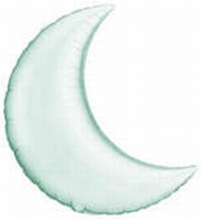  9 Inch Crescent Moon - Silver