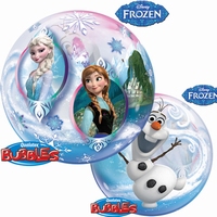 22 Inch Disney Frozen Single Bubble Balloon