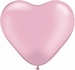 Q6 Inch Heart Pearl - Pink 100ct 