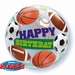 22 Inch Birthday Sport Balls Bubble Balloon 