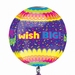 Happy Birthday Confetti Orbz Foil Balloon 