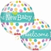 Welcome New Baby Orbz Foil Balloon 