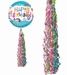 Jewel Tone Coloured Twirlz Balloon Tails 