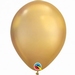 Q11 Inch Chrome Gold Latex Balloons 100pk 