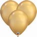  Q7 Inch Chrome Gold Latex Balloons 100pk 